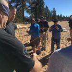 Team Building on the Beach Lake Tahoe